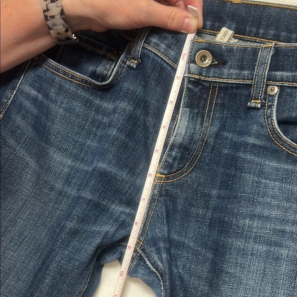 rag & bone Dark Blue Boyfriend Jeans - Picture 5 of 10